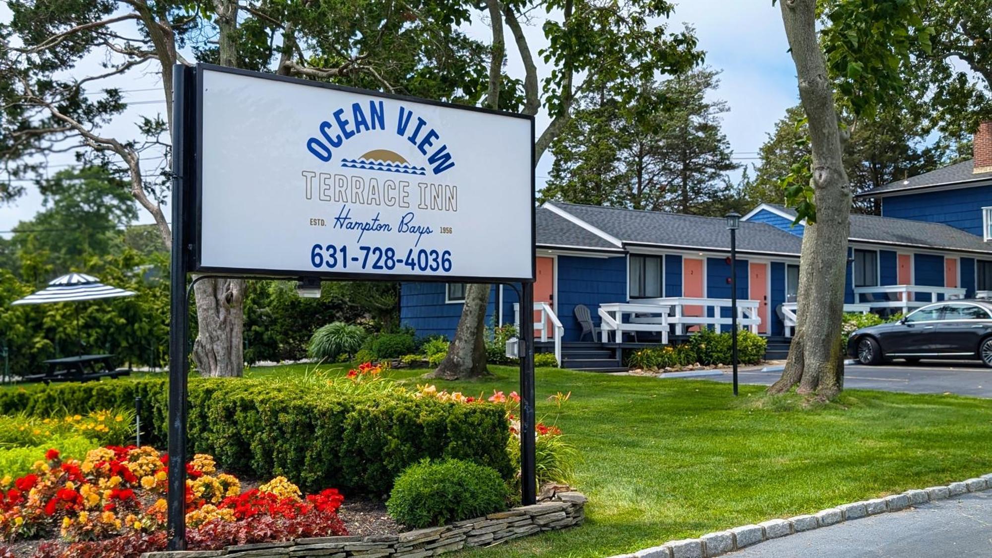 Motel Ocean View Terrace Hampton Bays Esterno foto