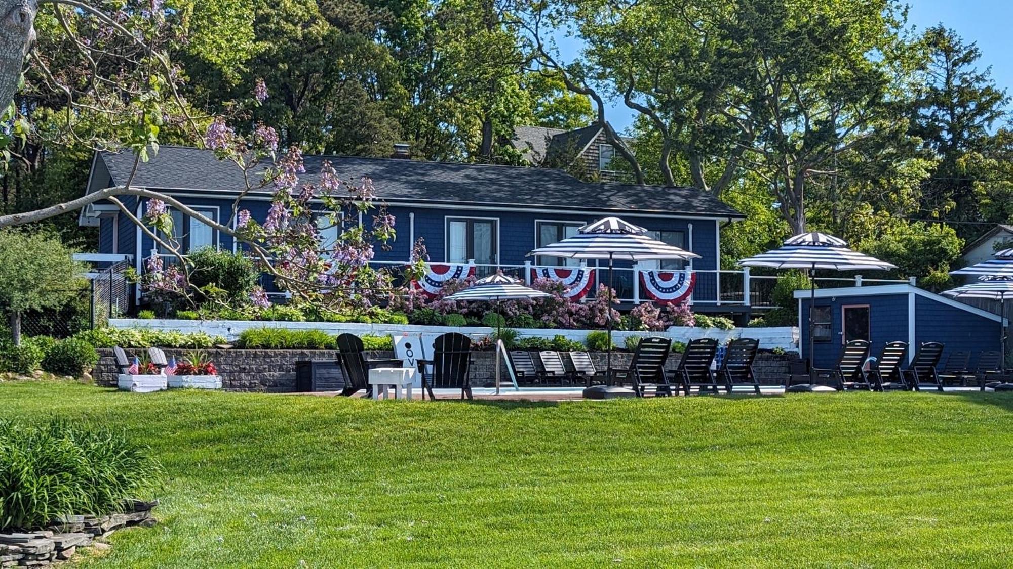 Motel Ocean View Terrace Hampton Bays Esterno foto