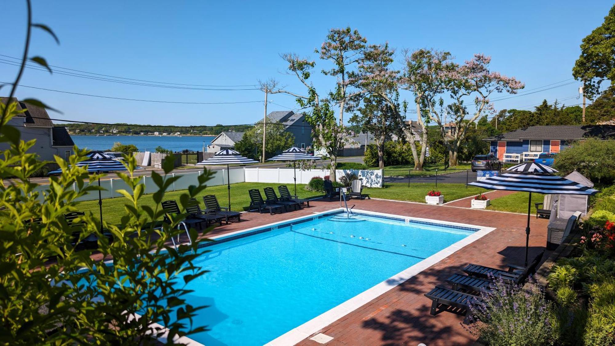 Motel Ocean View Terrace Hampton Bays Esterno foto
