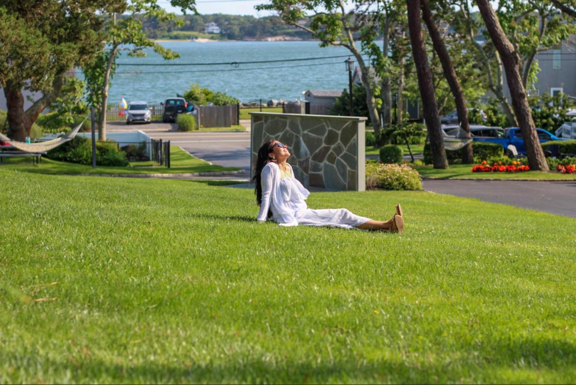 Motel Ocean View Terrace Hampton Bays Esterno foto