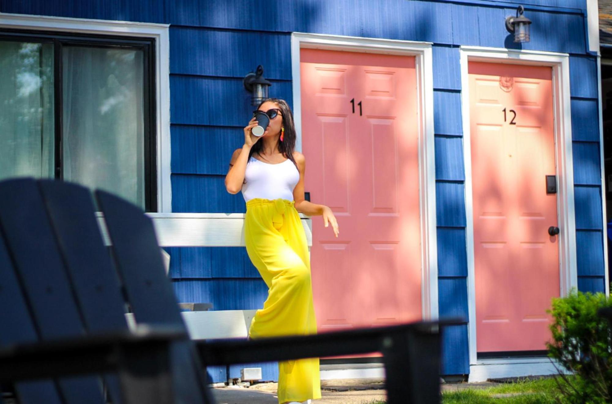 Motel Ocean View Terrace Hampton Bays Esterno foto